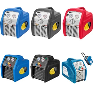 Portable Refrigerant Recovery Machine 3/4HP Single Cylinder & 1HP Dual Cylinder - Picture 1 of 46