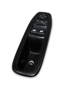 96758208ZD Interruptor elevador ventana eléctrico lado derecho conductor genuino Peugeot 208 MK1 - Imagen 1 de 9
