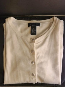 Suéter Blanco Manga Larga Abotonable - Para Mujer XS - ENVÍO GRATUITO - Imagen 1 de 4