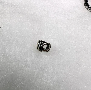 Trollbeads Letter O Sterling Silver Bead - Picture 1 of 5