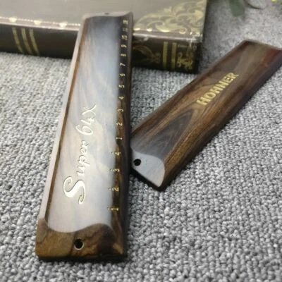 Handmade Sandalwood Cover Plate for Hohner Super 64 Performance DIY Harmonica - Image 1 of 4