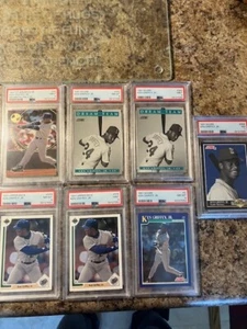 Ken Griffey Jr Lot of PSA Freshly Graded Cards (Seven Cards PSA9,8,7's) - Bild 1 von 9