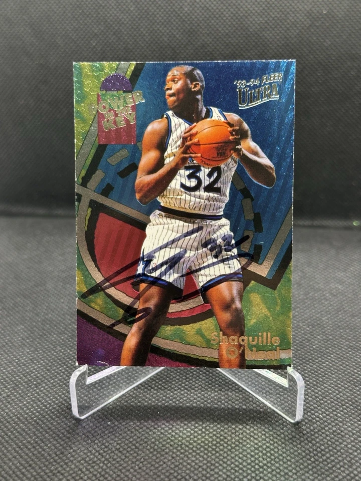 Tarjeta automática Shaquille O'Neal 1993-94 Fleer Ultra Power In The Key #7 Foto 1 de 4
