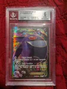 BGS 6 Gengar EX 114/119 - XY - Phantom Forces Pokemon TCG - Picture 1 of 2