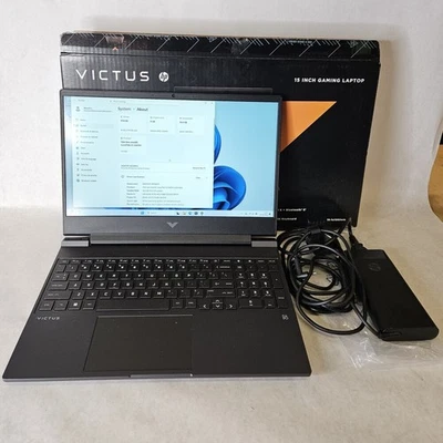 HP Victus 15" Laptop 15-fa1082wm 1TB SSD 16GB RAM 13th Gen Intel i5 RTX4050 - Image 1 of 4