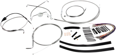 Kit de instalação de guidão Magnum 589282 XR 96-06 Harley-Davidson Road King FLHR - Imagem 1 de 2