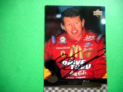 Bill Elliott signed 2000 Upper Deck #94 VICTORY CIRCLE WC Nascar Card #21 W/COA - Image 1 of 3