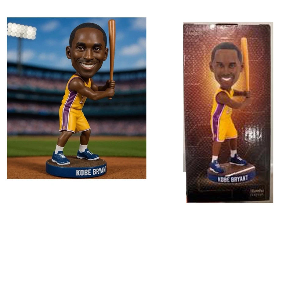 Bobblehead Kobe Bryant Los Angeles Dodgers SGA 8/8/2025 - Imagem 1 de 1