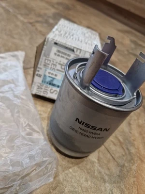 GENUINE NEW NISSAN QASHQAI 1.5 DCI 2014-2021 FUEL DIESEL FILTER 164A0HV80A - Image 1 of 3