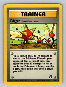 Digger (Rocket's Secret Machine) - 75/82 Uncommon Team Rocket - LP - NM Pokemon - Picture 1 of 2