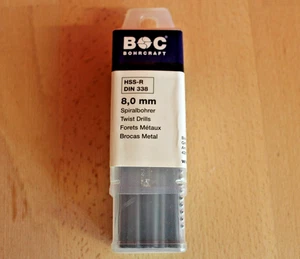 Spiralbohrer DIN338 HSS-R Bohrcraft 8mm (11000100800) / 8,5mm (11400100850) - Bild 1 von 6