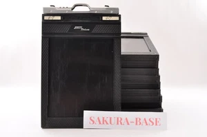 Lote de 11 soportes de película FIDELITY Deluxe & Elete corte 4x5 de Japón SB - Imagen 1 de 9