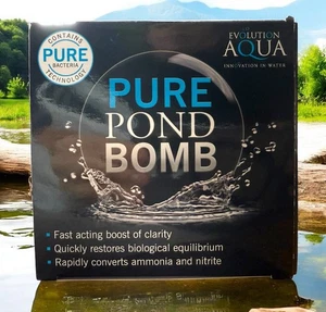 Evolution Aqua Pure Pond Bomb - Trattamento pluripremiato per acqua cristallina - Foto 1 di 2