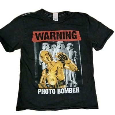 Camiseta Comida Chatarra Star Wars Foto Bombardero Niños Talla S 6/7 Foto 1 de 3