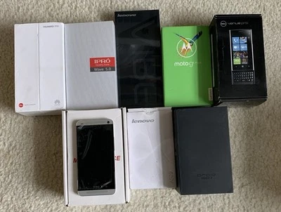 Lote de 8 smartphones colecionáveis variam em condições - Imagem 1 de 4