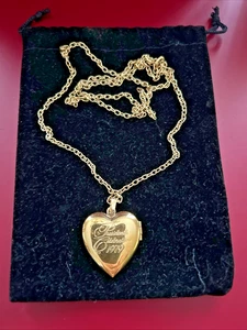 Diamond President's Celebration Locket Pendant By AVON - Picture 1 of 3