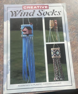 Leisure Arts Creative Wind Socks In Plastic Canvas Supplement To Plastic Canvas  - Picture 1 of 4