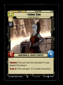 AURRA SING - PACIENTE Y MORTAL Leyendas de la Fuerza #179 LOF (NM+)(SWU) - Imagen 1 de 1