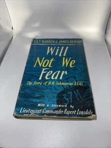 ORIGINAL WAR Military Hard Cover Action Book: Will Not We Fear Warren Benson R - Bild 1 von 8