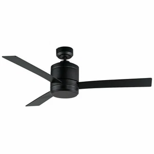 Maxim Lighting 88805BK Tanker - 52 Inch Outdoor 3 Blade Ceiling Fan-Black Finish - Picture 1 of 4