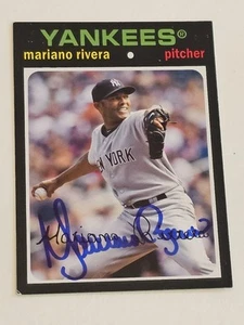 Mariano Rivera 2012 Topps Archives #60 Hard Signed Auto Please Read Description - Picture 1 of 3
