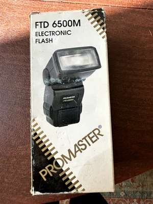 Promaster FTD 6500M Shoe Mount Flash For Minolta (5939) - Image 1 of 4