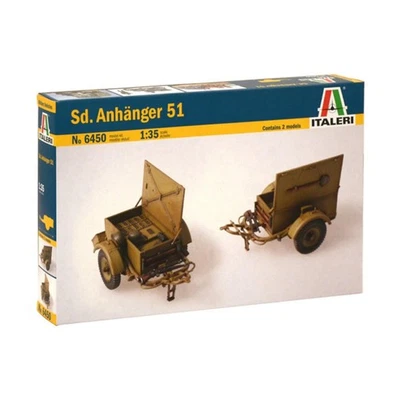 Italeri IT6450 SD File. Anhanger 51 Model Kit 1:35 Scale - Image 1 of 3