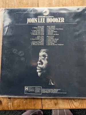 JOHN LEE HOOKER - CHESS MASTERS  EX-/EX+ DOUBLE VINYL LP  / FIRST PRESSING 1982 Foto 1 de 2