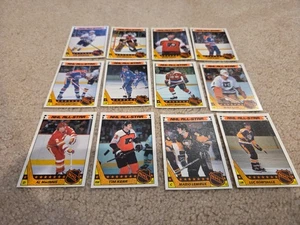 Set adesivi Topps Hockey NHL All-Star 1987-88 1-12 Gretzky, Lemieux - Foto 1 di 2
