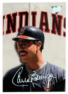 Carlos Baerga - Cleveland Indians (MLB) 1993 Leaf Studio Baseball # 50 Mint - Picture 1 of 1