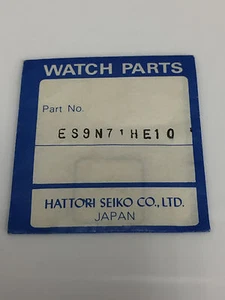 SEIKO ES9N71HE10 NEU ORIGINAL CRYSTAL GOLD RAHMEN NOS  - Bild 1 von 4