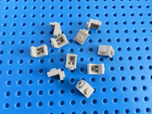 Lego 10 x Bracket Piastra Angolare Convertitore 36841 1x1-1x1 Nuovo Grigio Chiaro - Foto 1 di 1