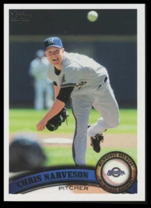2011 Topps Milwaukee Brewers #MIL11 Chris Narveson Milwaukee Brewers - Imagen 1 de 1