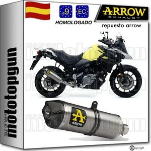 ARROW TUBO ESCAPE HOMOLOGADO RACE-TECH ALUMINIO C SUZUKI V-STROM 650 2020 20 - Imagen 1 de 4