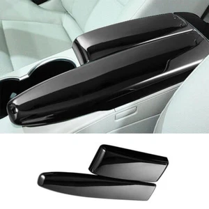 For Benz C-Class W204 2007-2014 ABS Bright Black Console Armrest Box Panel Trim - Bild 1 von 7