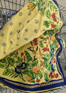 WILIAMS SONOMA 100% Cotton Tablecloth India 70" x 90" - FREE SHIPPING!! - Picture 1 of 5