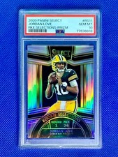 JORDAN LOVE 2020 Select Silver Prizm Rookie Card RC Packers PSA 10 GEM MINT
