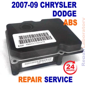 ⭐REPAIR SERVICE⭐ 2007-09 Dodge, Chrysler ABS Anti-Lock Pump Control Module - Picture 1 of 2