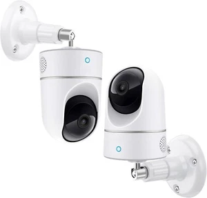 2Pack Adhesive Wall Mount Bracket for Eufy Security Indoor Cam P24 and E220 - Picture 1 of 7