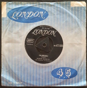 MARGIE RAYBURN - I'm Available/If You Were - London - HLU 8515 - NM - Picture 1 of 2