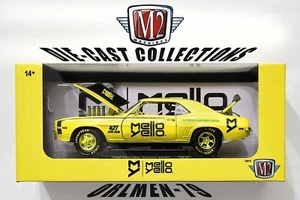 M2 Machines Mello Yello Chase 1/24 scale 1969 Chevrolet Camaro SS/RS - Picture 1 of 3