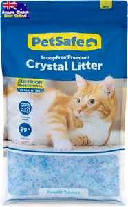 ScoopFree Premium Fresh Scent Crystal Litter 3.6Kg Odor Control Low Tracking - Picture 1 of 12