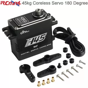 45kg Full Metal Gear Digital Servo Coreless Motor 180 Degree for Smart Car Robot - Foto 1 di 1