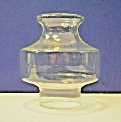 CLEAR 6" x 5" x 3" CHIMNEY Plymouth GLASS GLOBE Replacement NEW Corning 840032 - Image 1 of 4