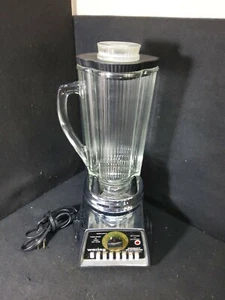 Vintage WARING 14 Speed Super Robot Blender Model 1138 Beehive Bar Glass - Picture 1 of 12