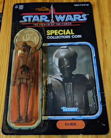 Vintage 1985 Kenner Star Wars POTF Power of The Force EV-9D9 Droid Cover