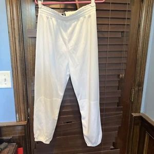Bike Athletic Style 4703 White Adult Baseball Pants Size L NEW W/O Tag Mens Teen - Picture 1 of 6