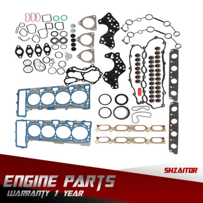 Juego de sellos de junta de reconstrucción de revisión de motor para Audi S5 A6 A8 Q7 VW Touareg 4,2 L Foto 1 de 4