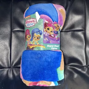 Shimmer & Shine Blanket Flannel Throw for Bed Sofa Lightweight Gift 46” X 60” - Picture 1 of 4