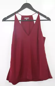 Sheike Women's Singlet Top, Maroon, Size 8 - Picture 1 of 3